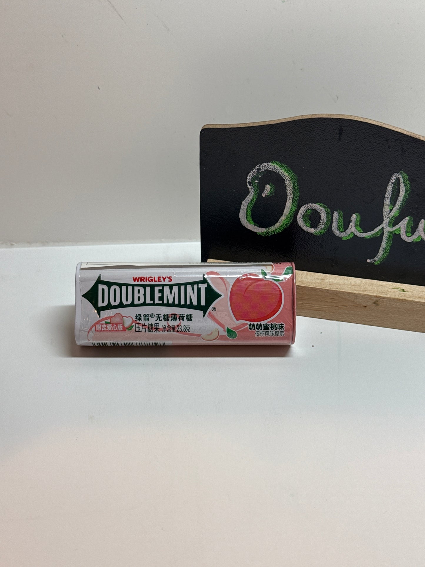 WRIGLEY’S Mint Candy Peach Flv 绿箭萌萌蜜桃无糖薄荷糖