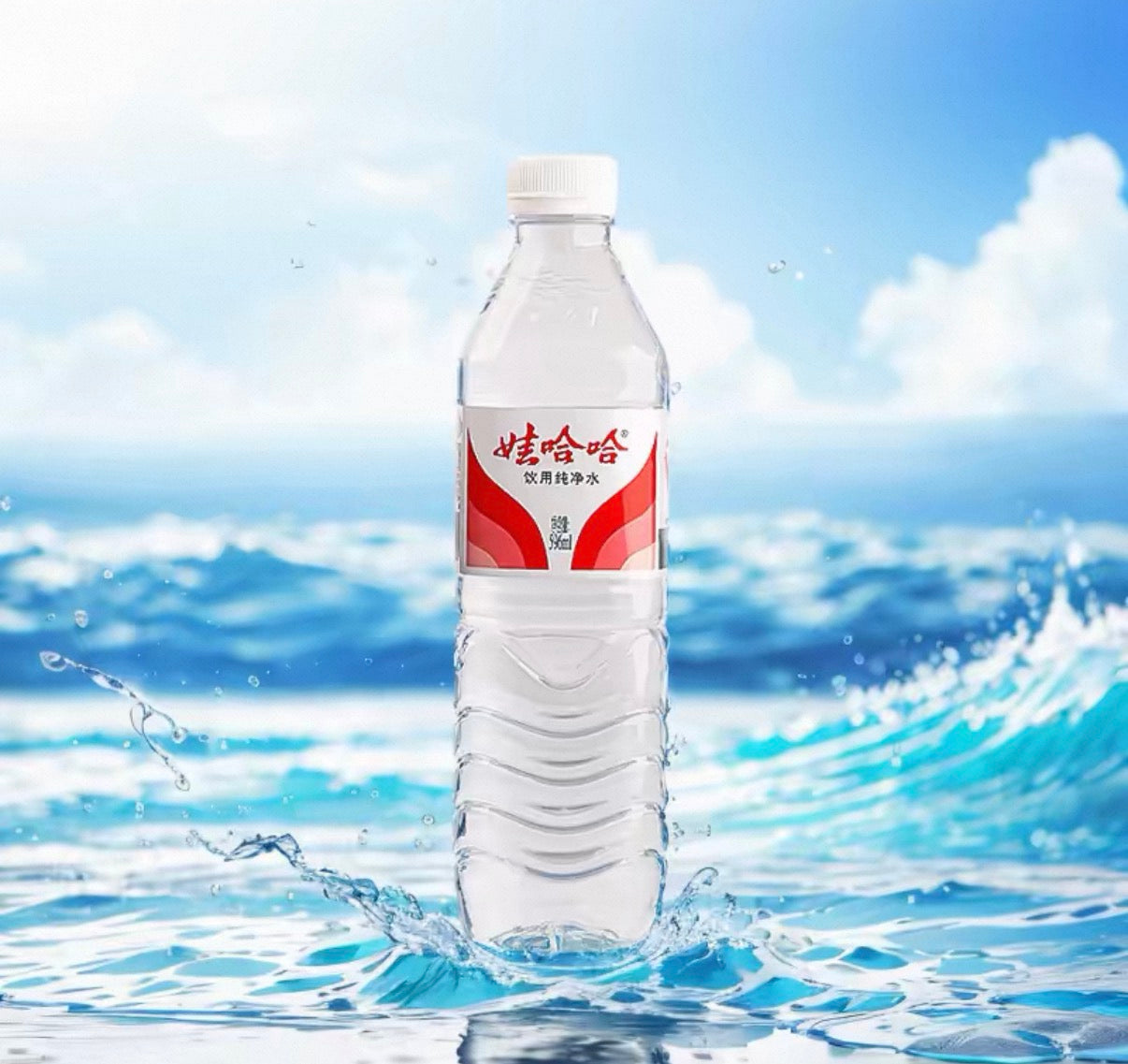 WHH Purified Water 娃哈哈纯净水 596ml
