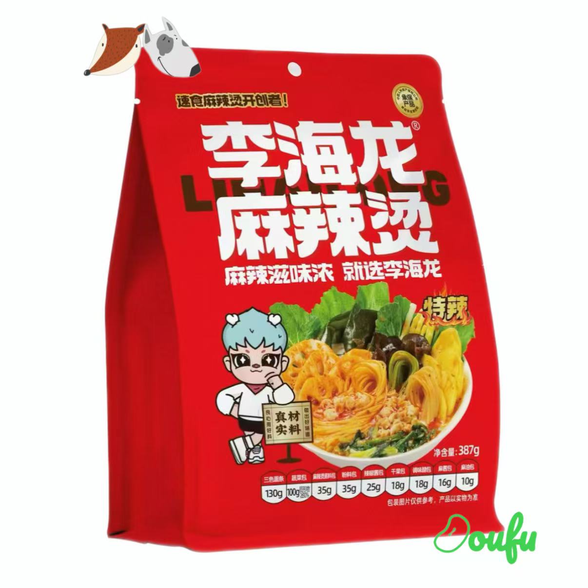 LHL Spicy Hot Pot Extra Spicy 李海龙麻辣烫特辣387g