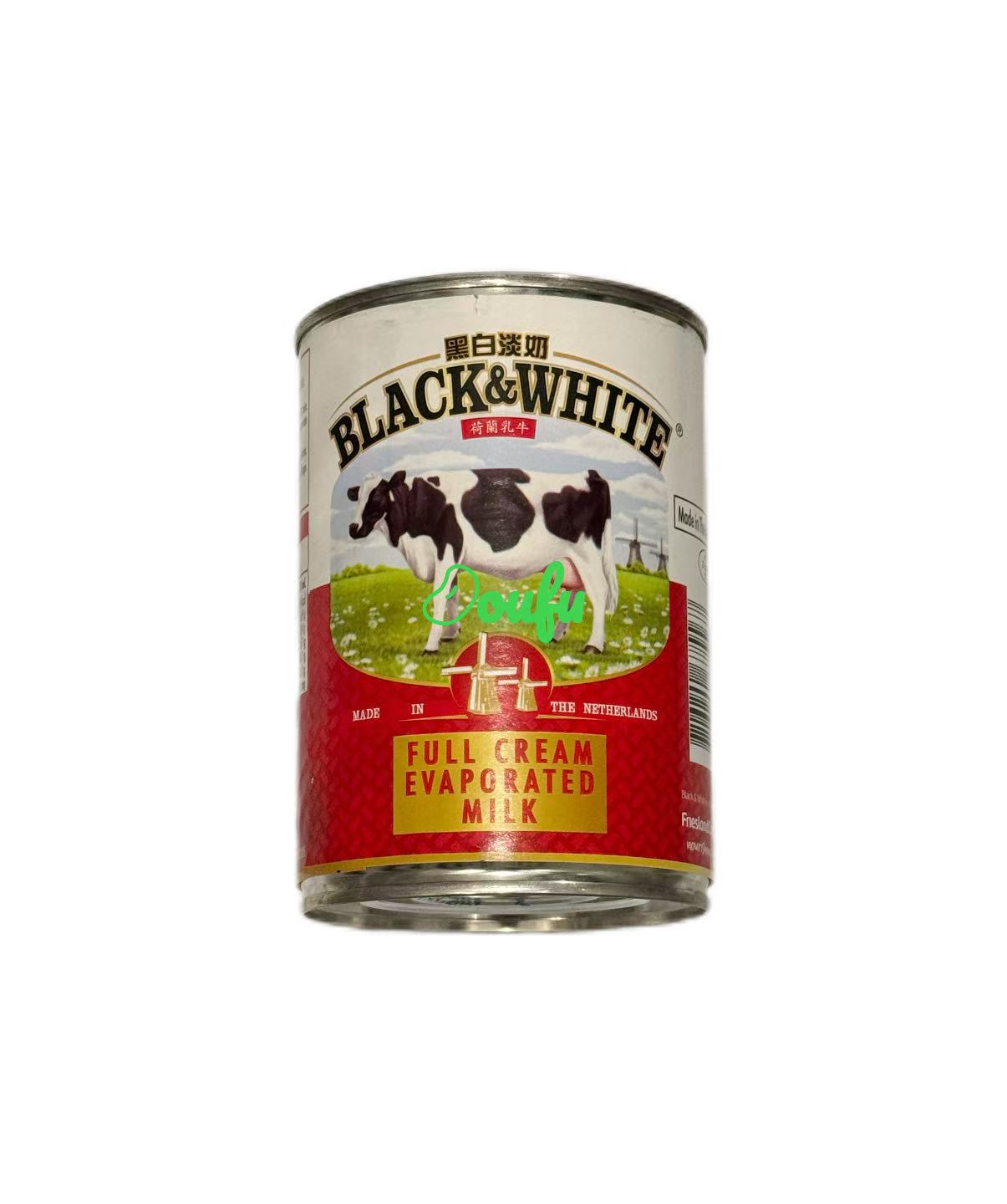 Black&White Evaporated Milk黑白牌淡奶410g
