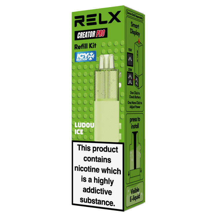 RELX 积木系列烟弹绿豆冰沙 Creator Pro Ludou Ice