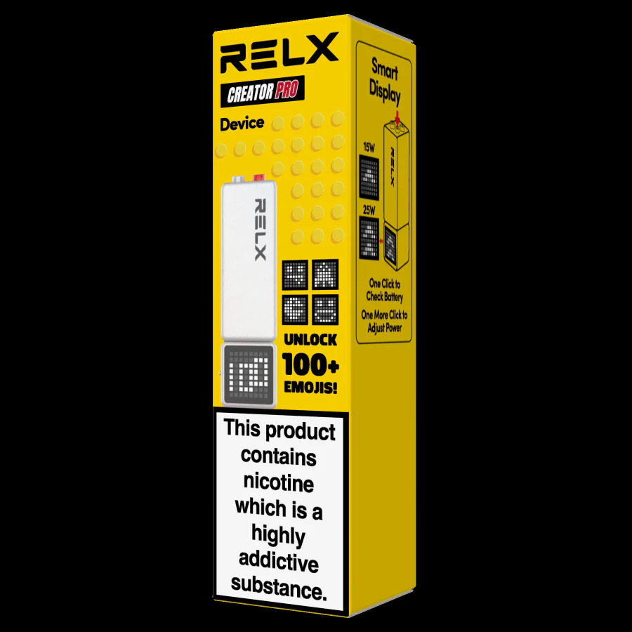 RELX Creator Pro Device White 积木系列烟杆白色