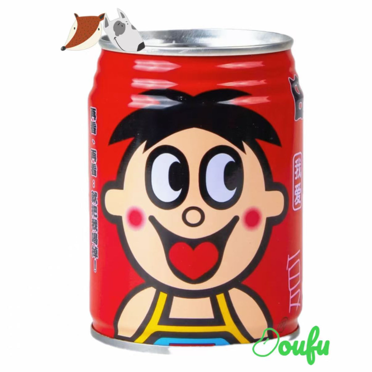 WZ Milk Drink 245ml 旺仔牛奶铁罐 245ml