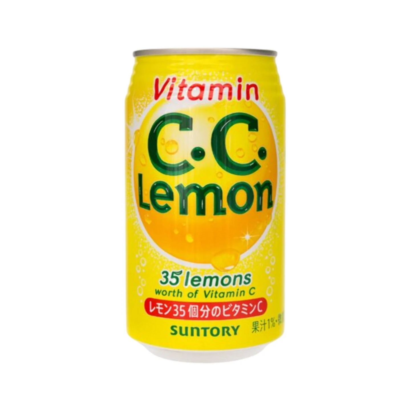 Suntory C.C. Lemon Soda 三得利柠檬苏打 350ml
