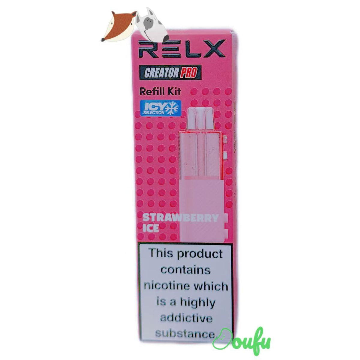 RELX Creator Pro Strawberry Ice 悦刻积木系列烟弹-草莓初雪味
