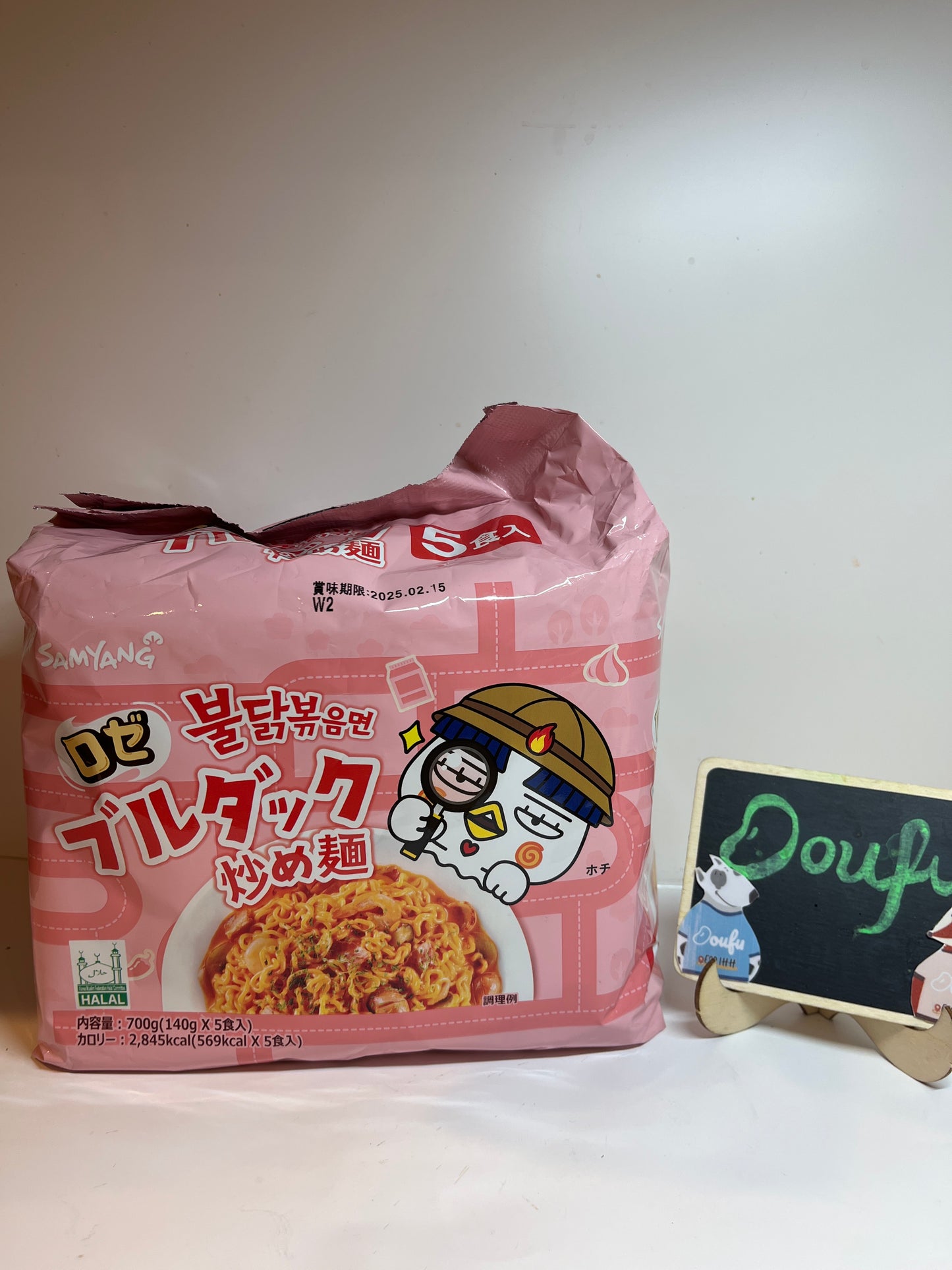 Samyang Buldak Ramen Rose Inst Noodle三养火鸡面玫瑰炒面五连包