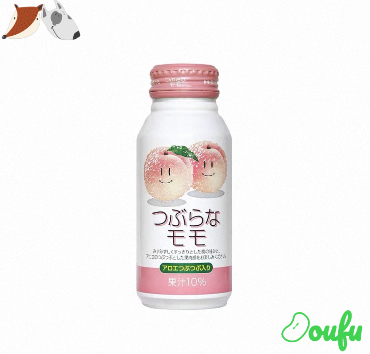 Tsubura Peach Juice Tasubura桃汁 190g