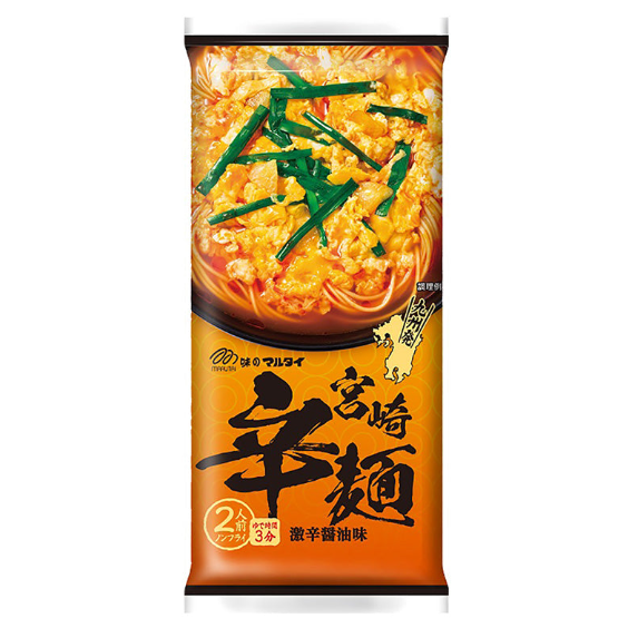 Marutai Spicy Ramen 2 Servings 丸太辛拉面 187g
