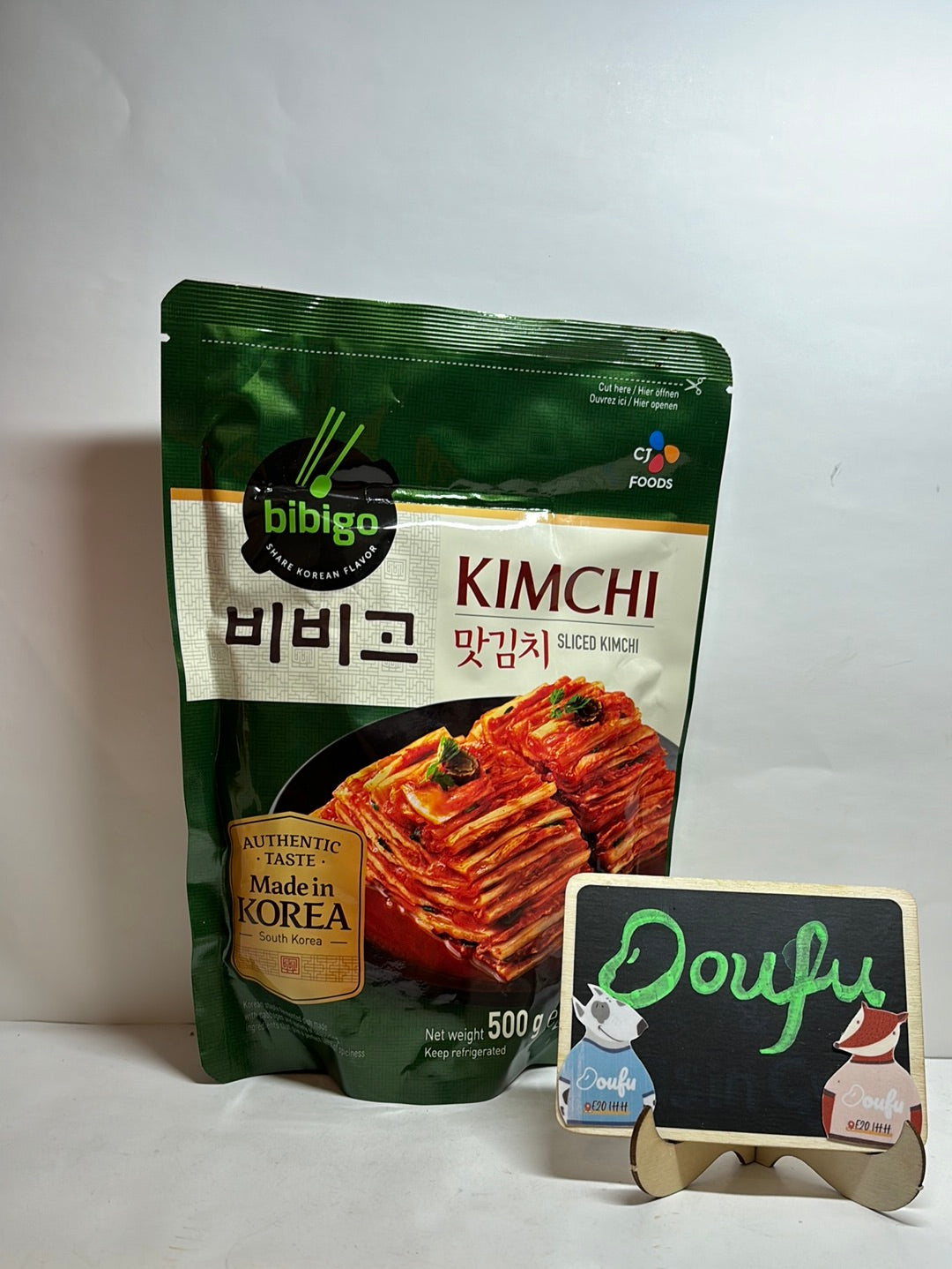 Bibigo Sliced Kimchi 500g 必品阁泡菜
