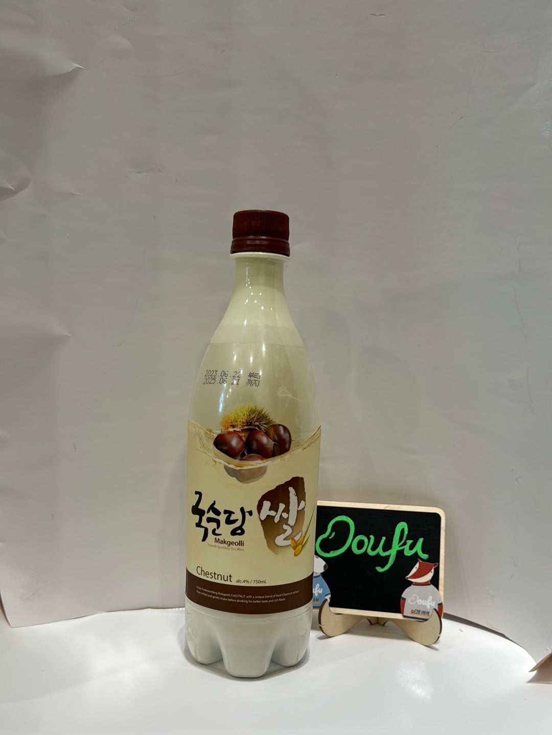 KSD Rice Makgeoli Chestnut 750ml Alc.4% 韩国马格利米酒栗子味