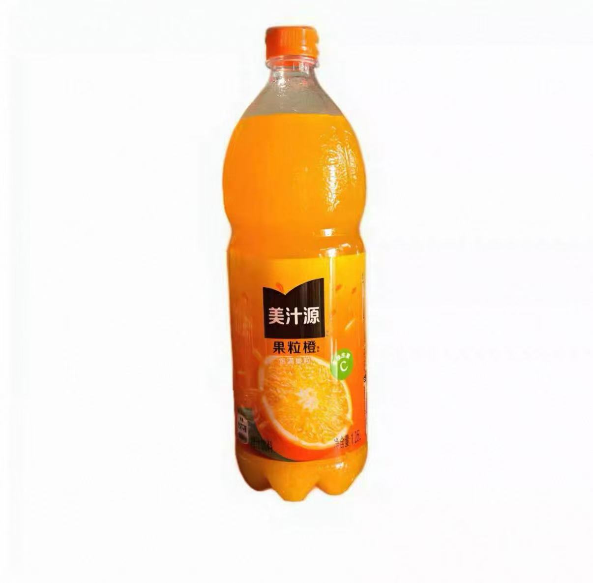 MZY ORANGE DRINK 美汁源果粒橙 1.25L