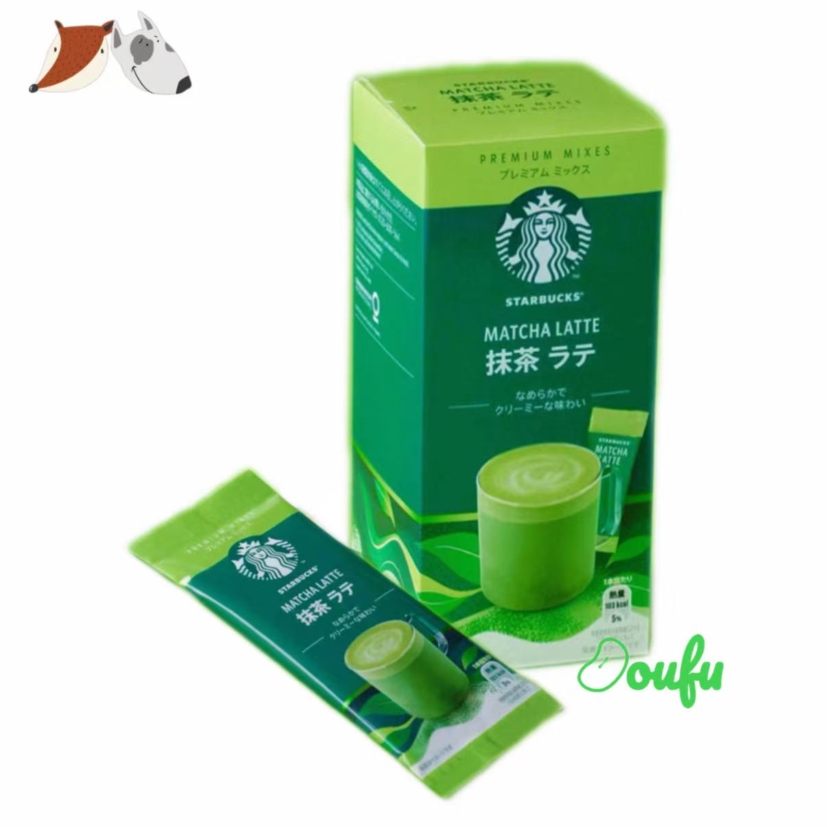 Starbucks Premium Mix Matcha Latte 4P 星巴克高级抹茶拿铁4条入