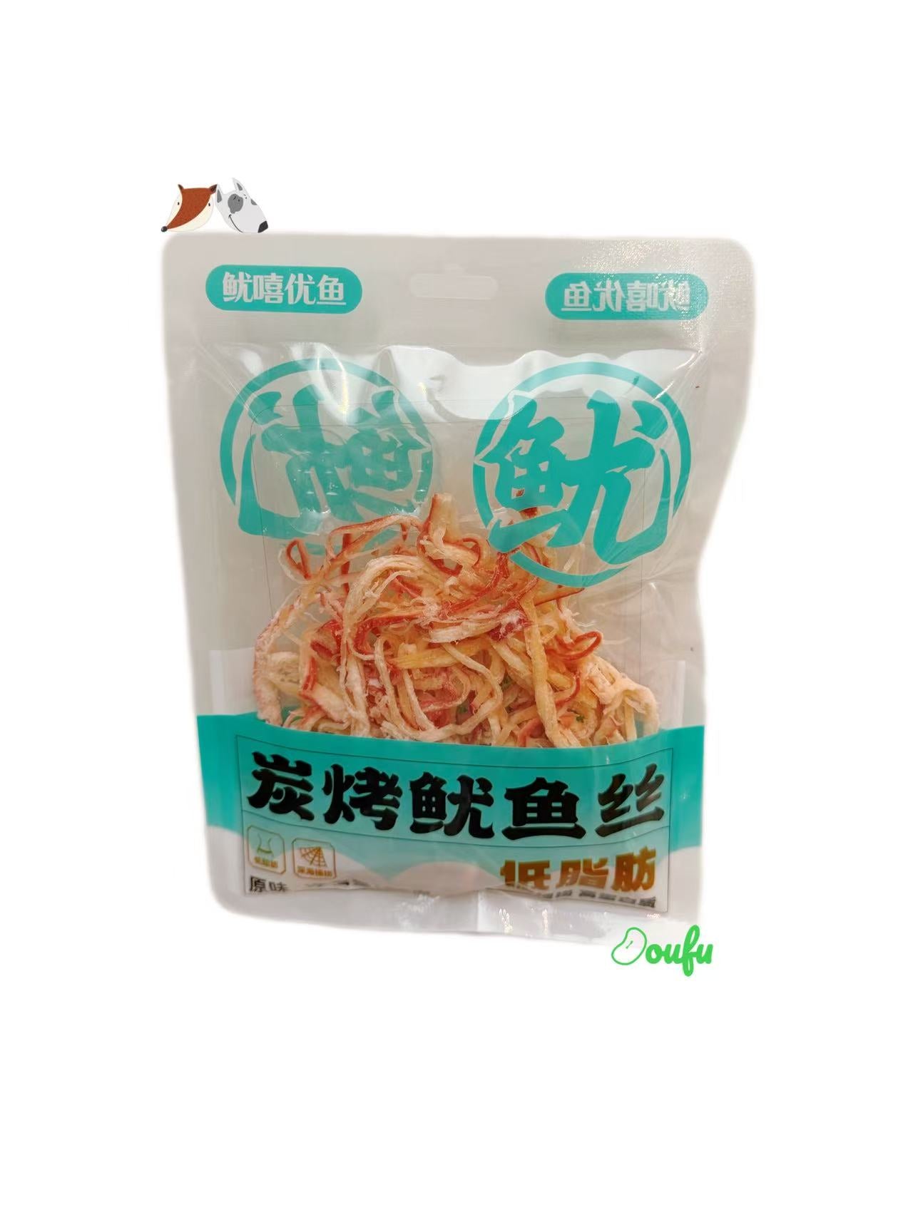YX Shredded Squid Snack鱿嘻炭烤鱿鱼丝55g