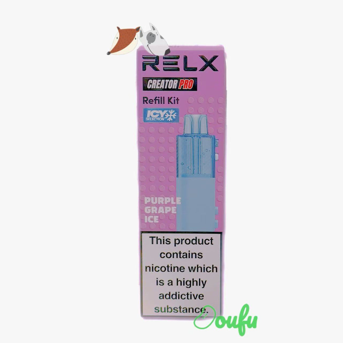 RELX Creator Pro Purple Grape Ice 悦刻积木系列烟弹-凝霜紫葡味