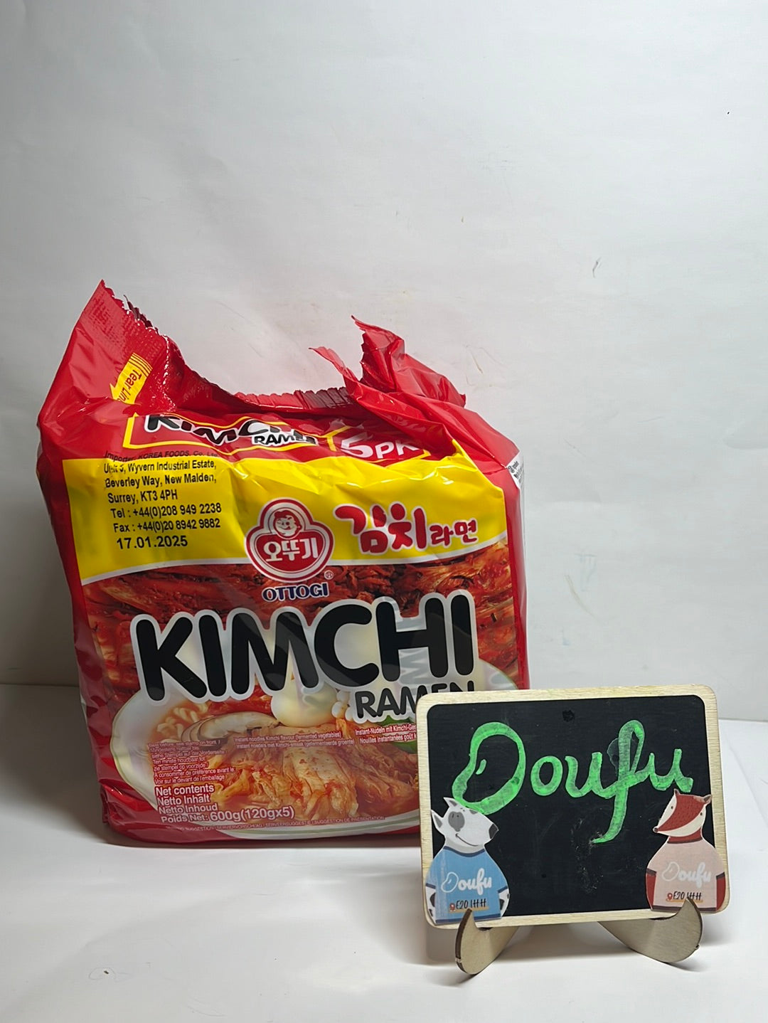 Ottogi Kimchi Ramen 金泡菜拉面五连包 120g*5