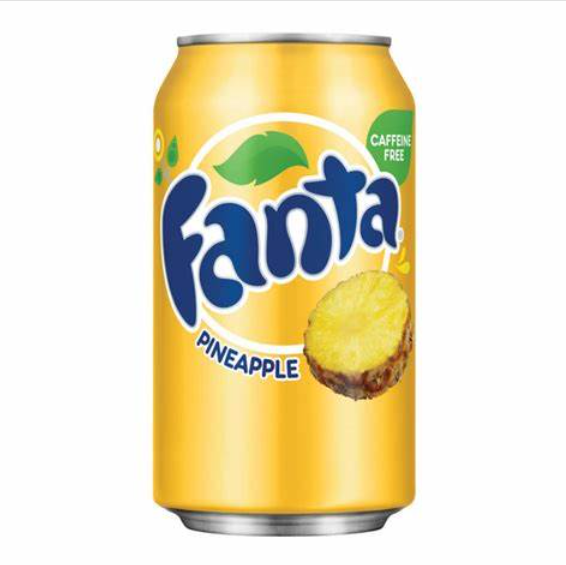 Fanta Soda Pineapple Flavour芬达汽水菠萝味330ml