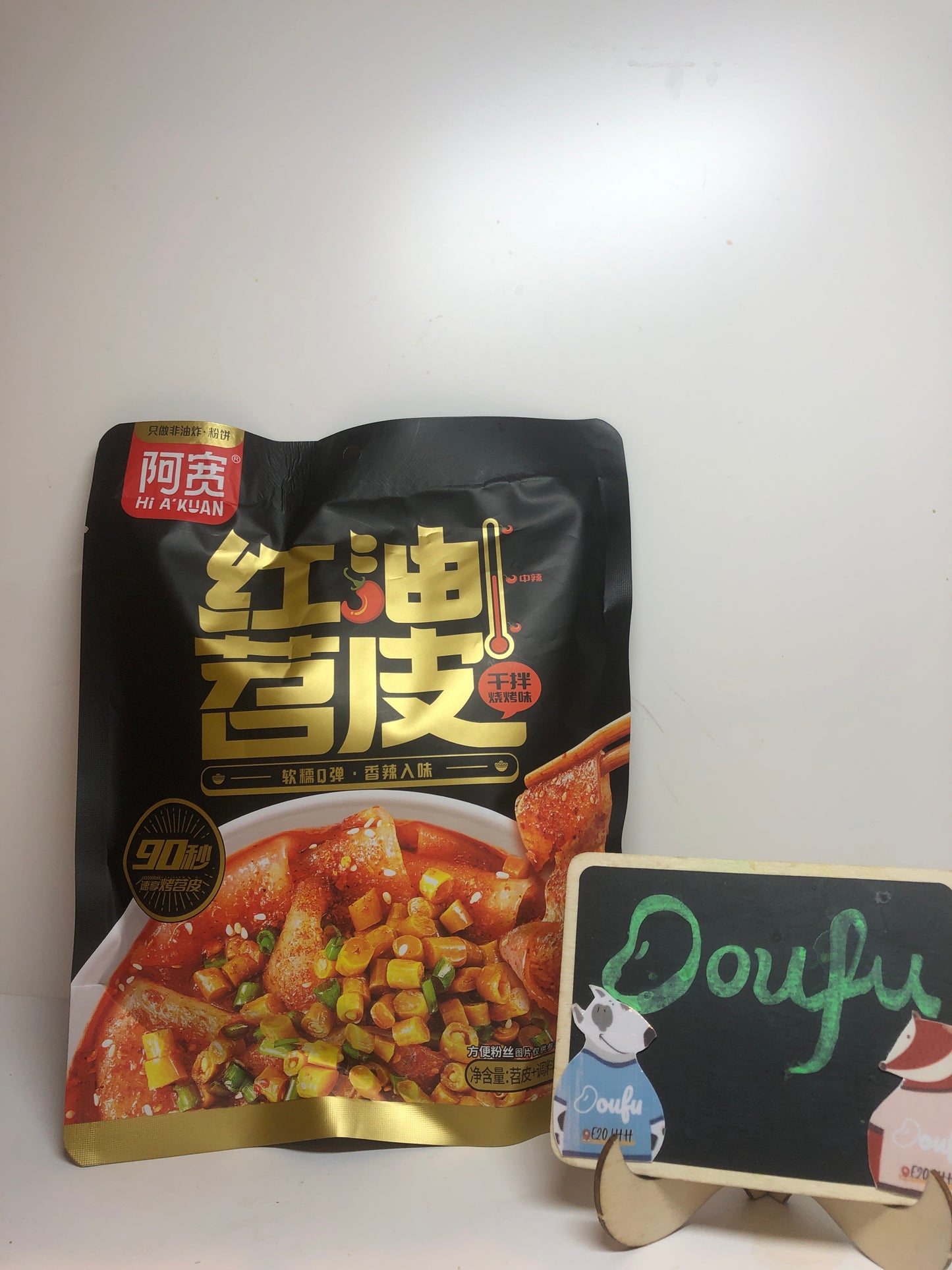 AK Spicy Sweet Potato Noodle BBQ Flavour 阿宽红油苕皮 210g