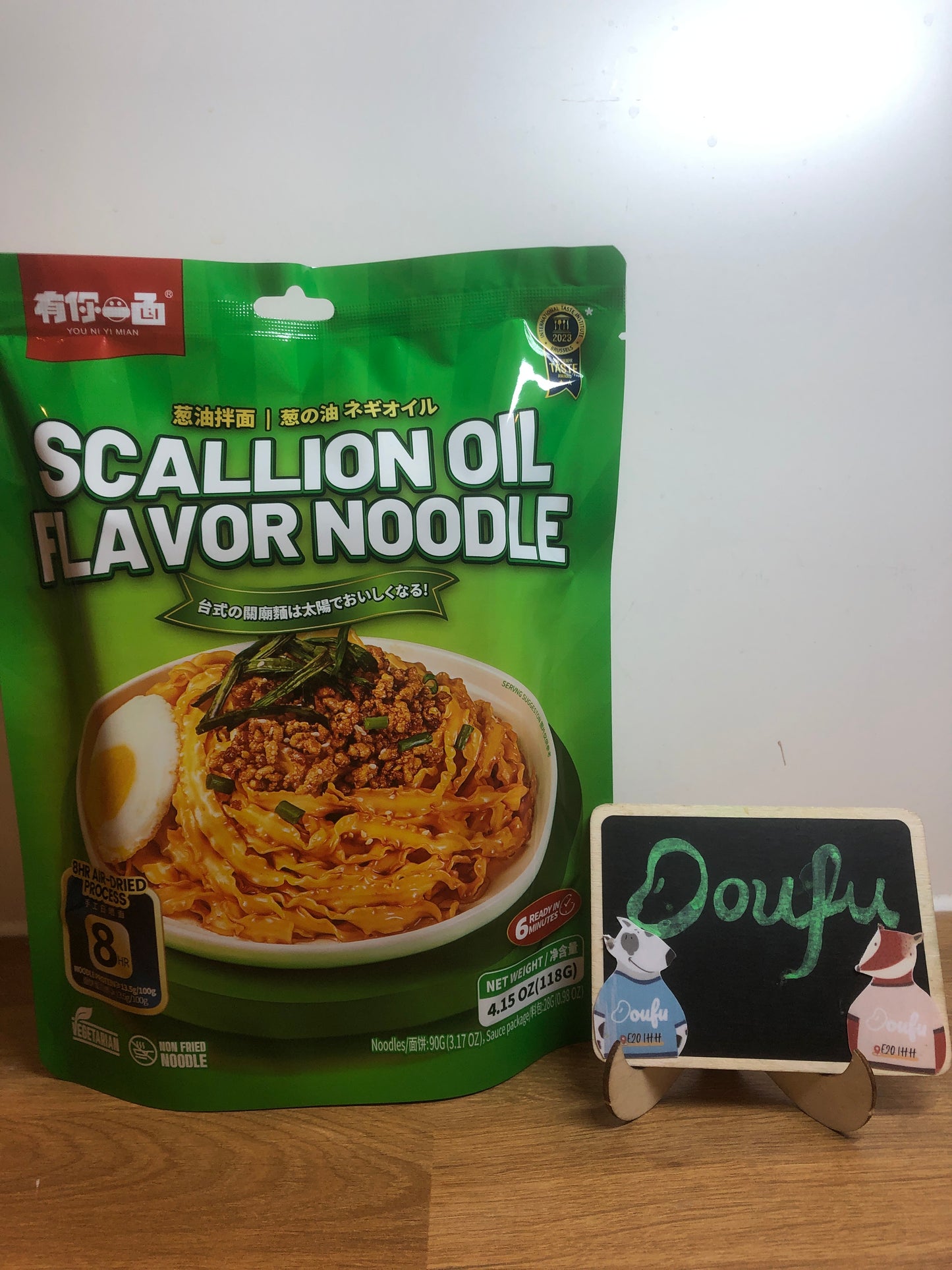 YouNiMian Inst Noodle Scallion Oil Fla有你一面葱油拌面118g