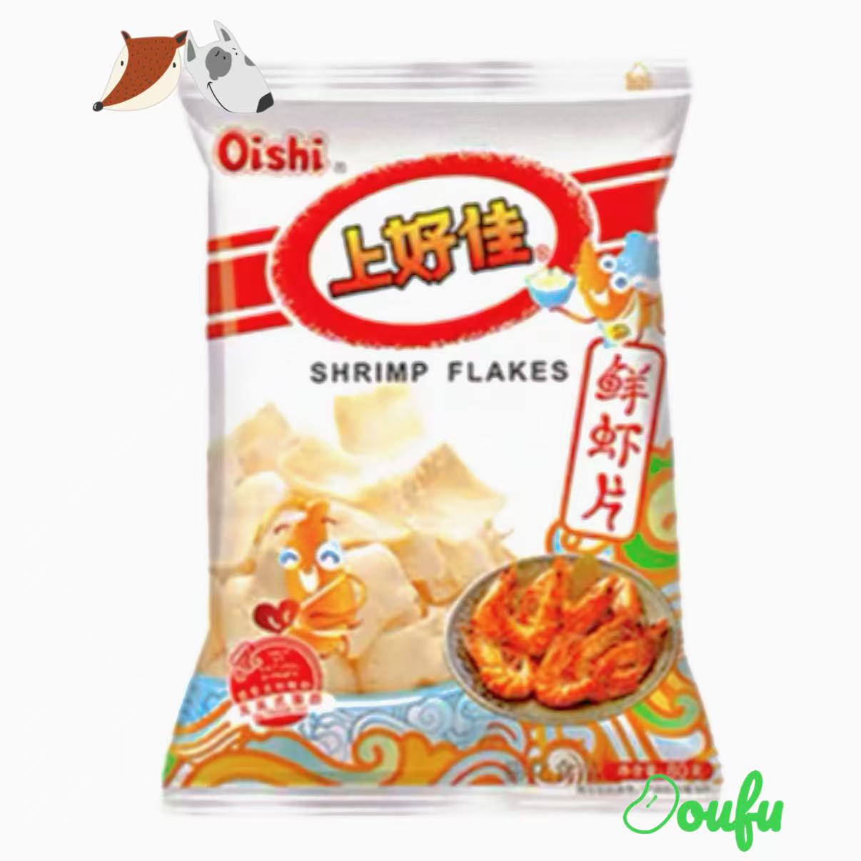 Oishi Shrimp Flakes 上好佳鲜虾片40g
