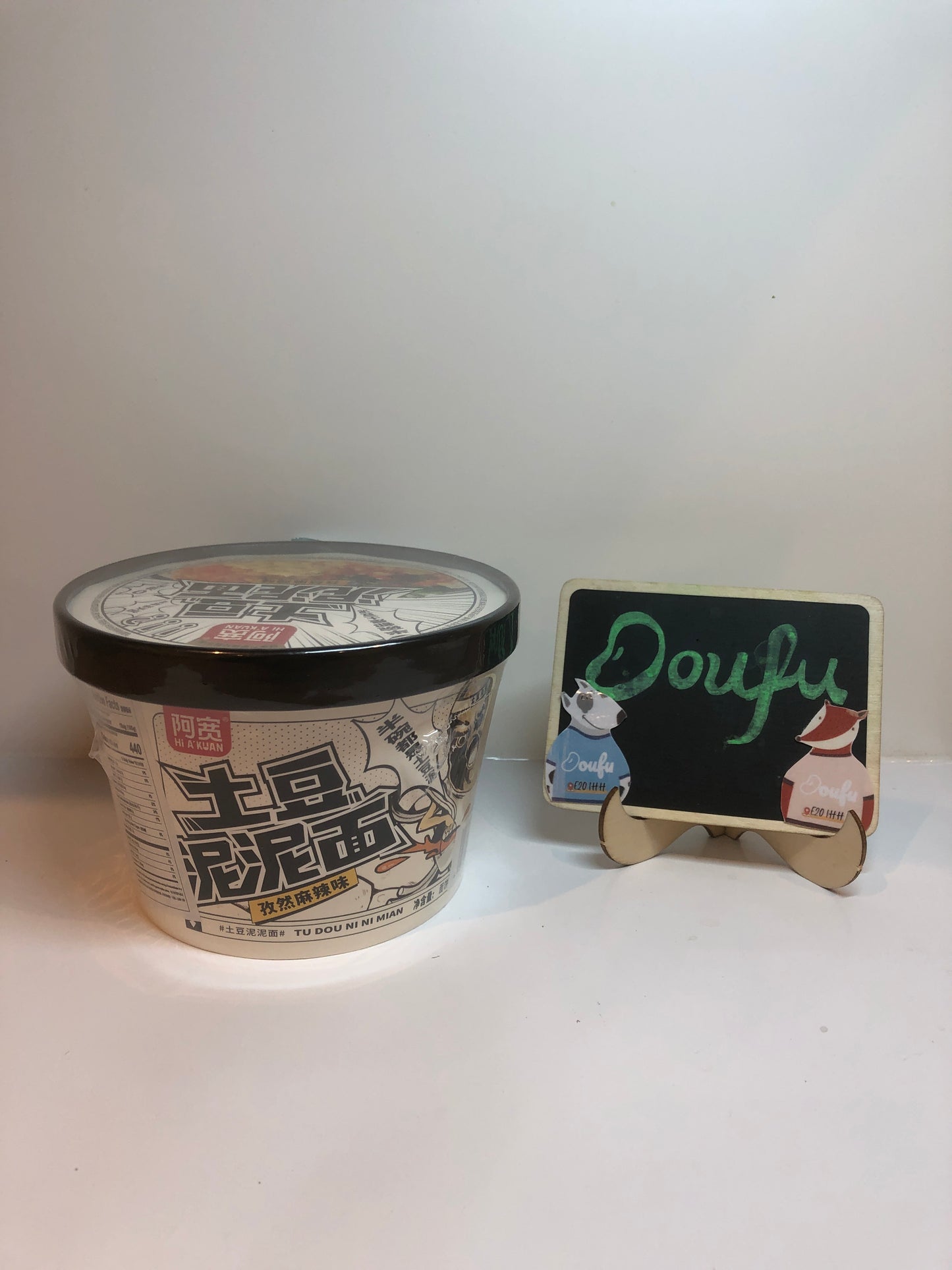Potato Mud Noodles Spicy 阿宽土豆泥泥面 105g