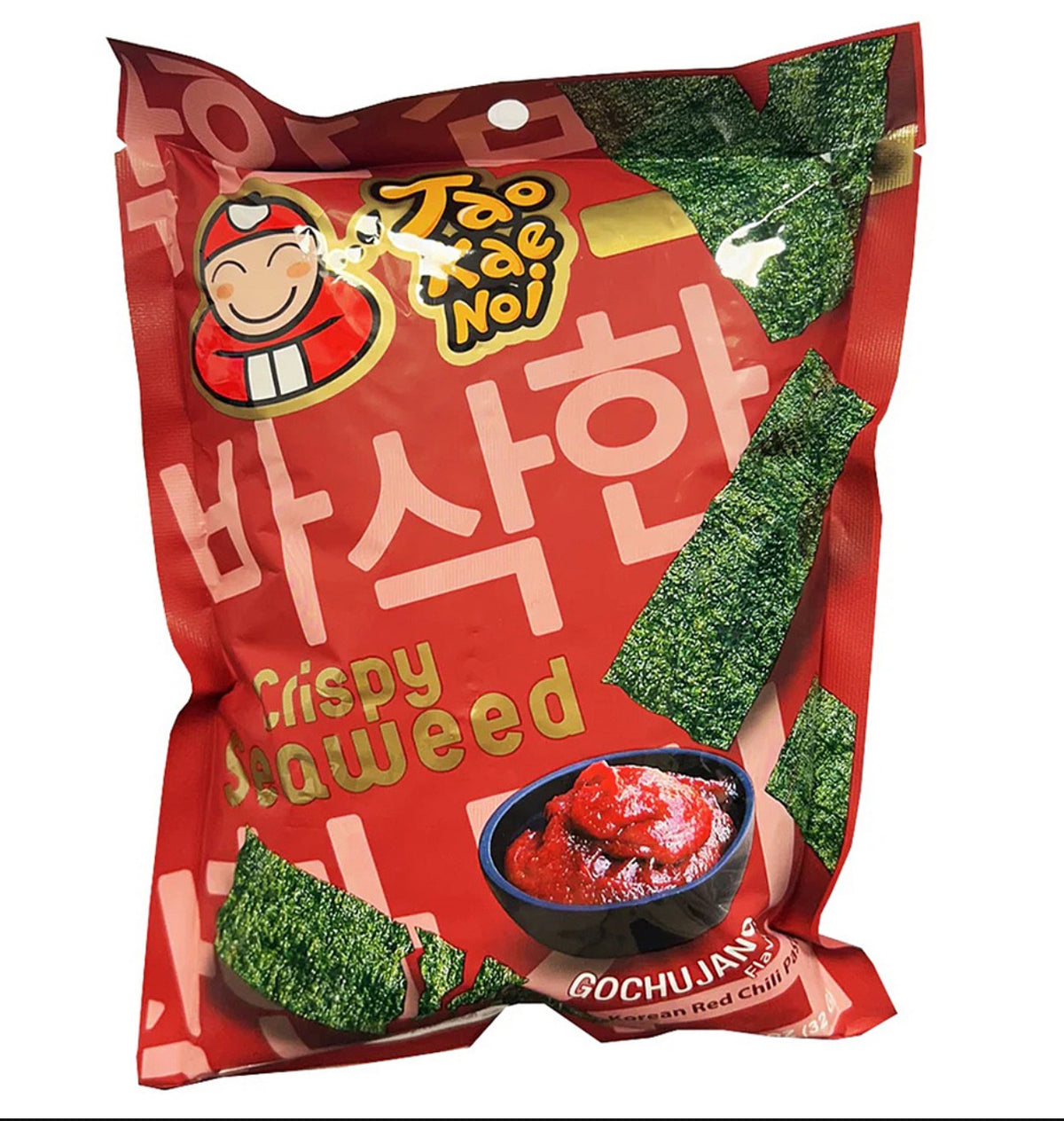XLB Seaweed - Korea Chili Sauce Flavor 小老板仔韩式辣椒酱味海苔 32g
