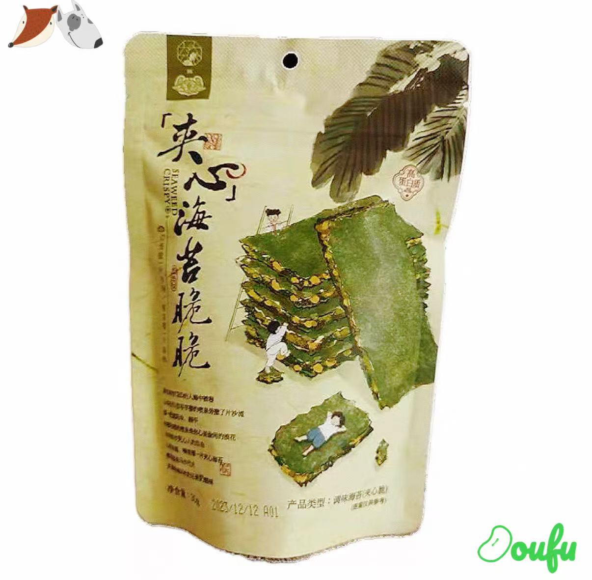 CYYS Crispy Seaweed Bites 茶颜悦色夹心海苔小小脆14g
