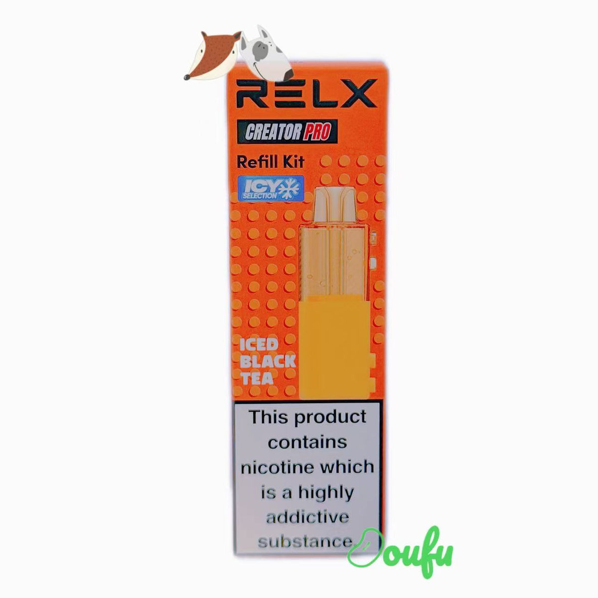 RELX Creator Pro Iced Black Tea 悦刻积木系列烟弹-冰萃红袍