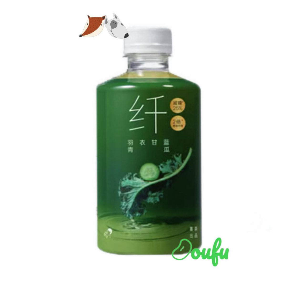 喜茶羽衣甘蓝黄瓜复合果汁 330ml