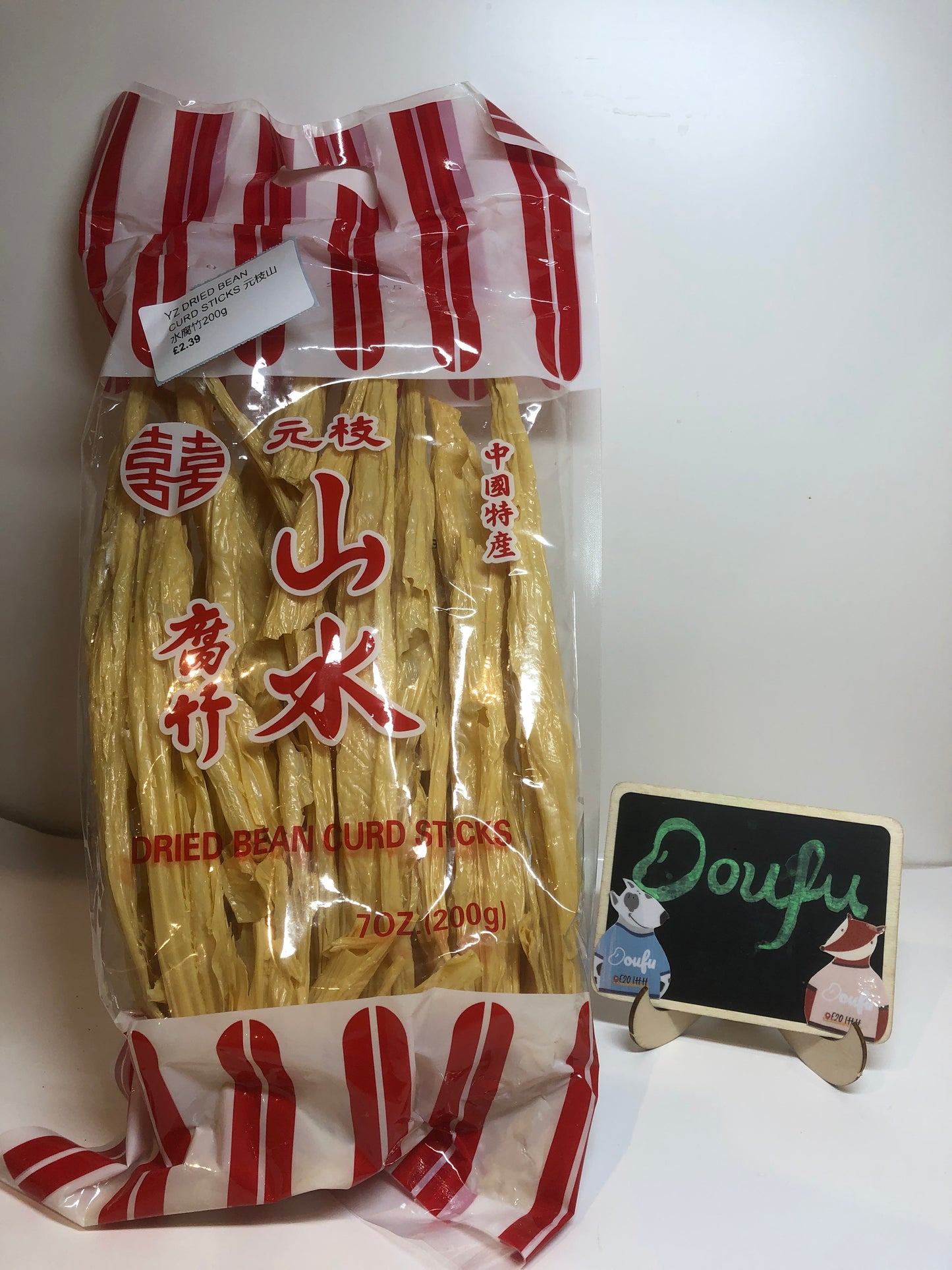 YZ DRIED BEAN CURD STICKS 元枝山水腐竹200g