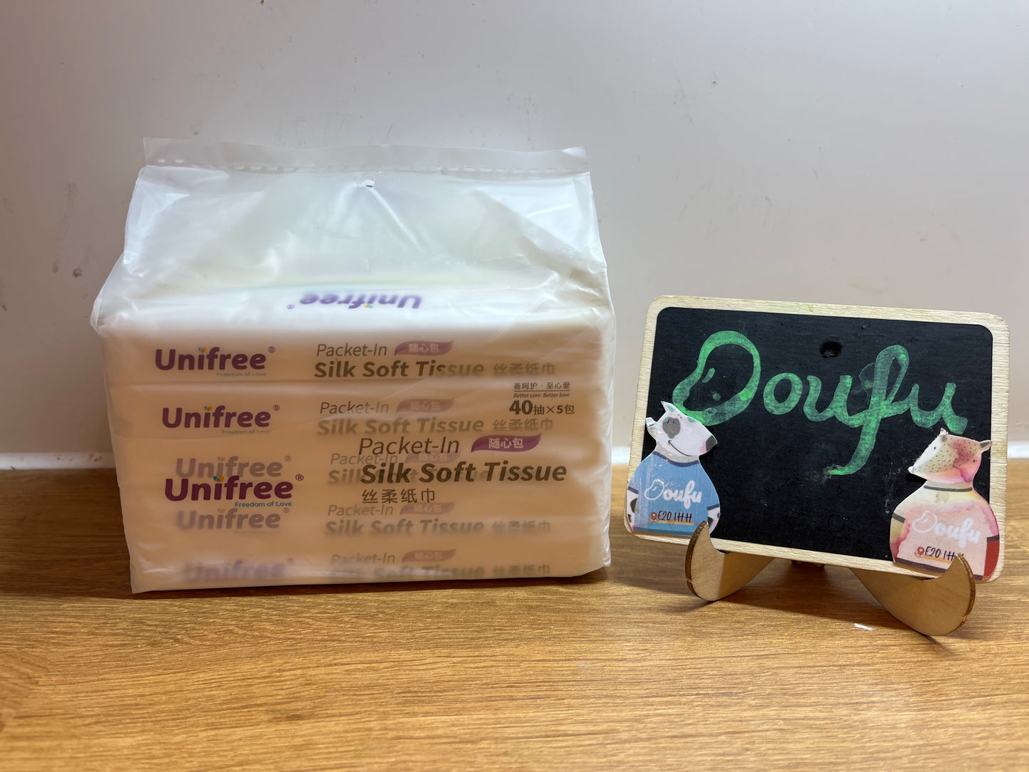 Unifree Soft Tissue 丝柔纸巾5包/提