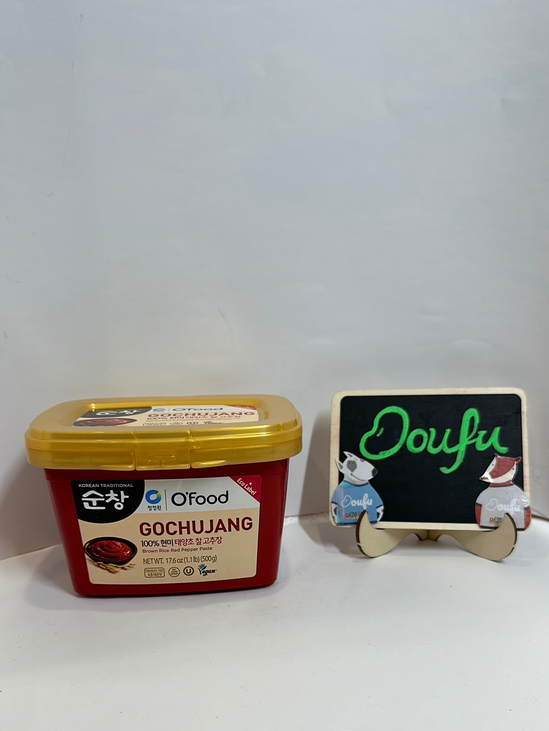 O Food Gochujang (Red Pepper Paste) 500g 韩式红辣酱(金盖)