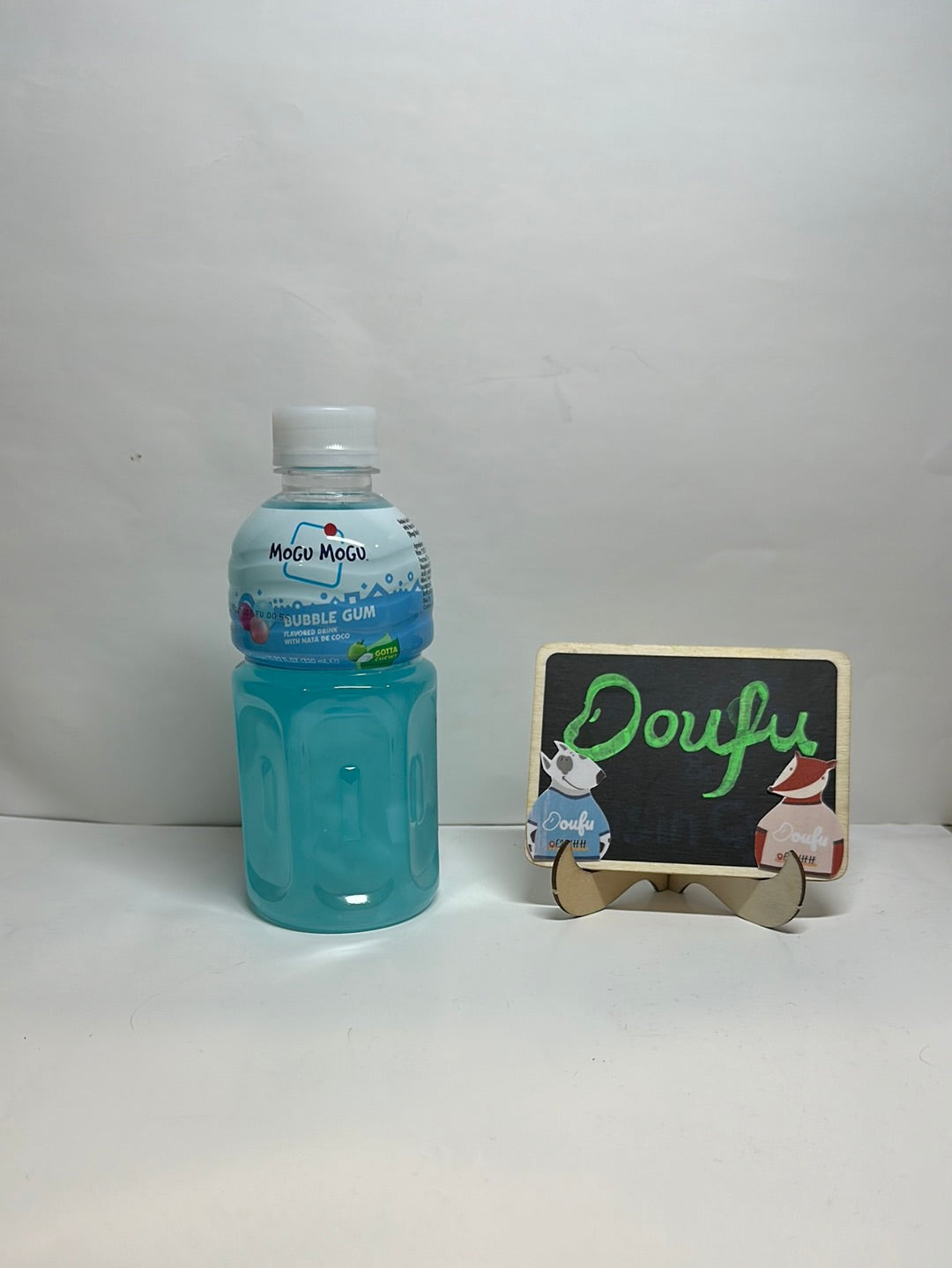 Mogumogu Bubble gum 泡泡糖味饮料含椰果 320ml