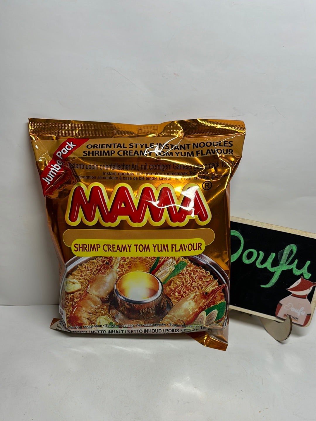 MAMA Noodle Shrimp Tom Yum- Original 泰式妈妈面鲜虾冬阴功味 90g
