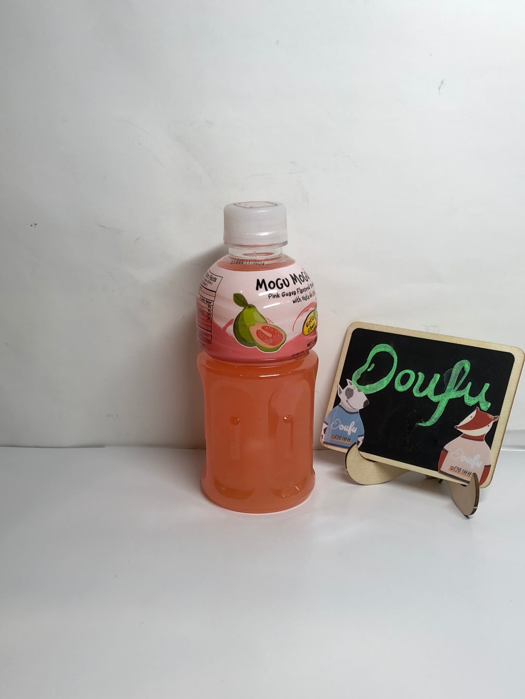 Mogumogu Pink Guava Flavour320ml 番石榴味椰果饮料