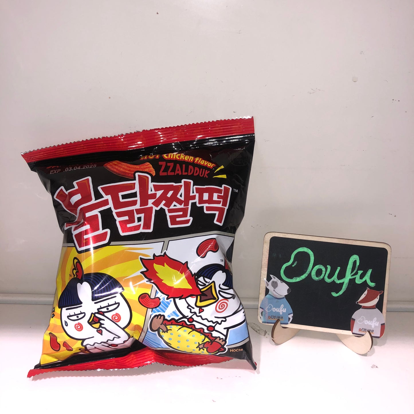 SAMYANG ZZALDDUK Hot Chicken Snack 辣鸡面零食120g