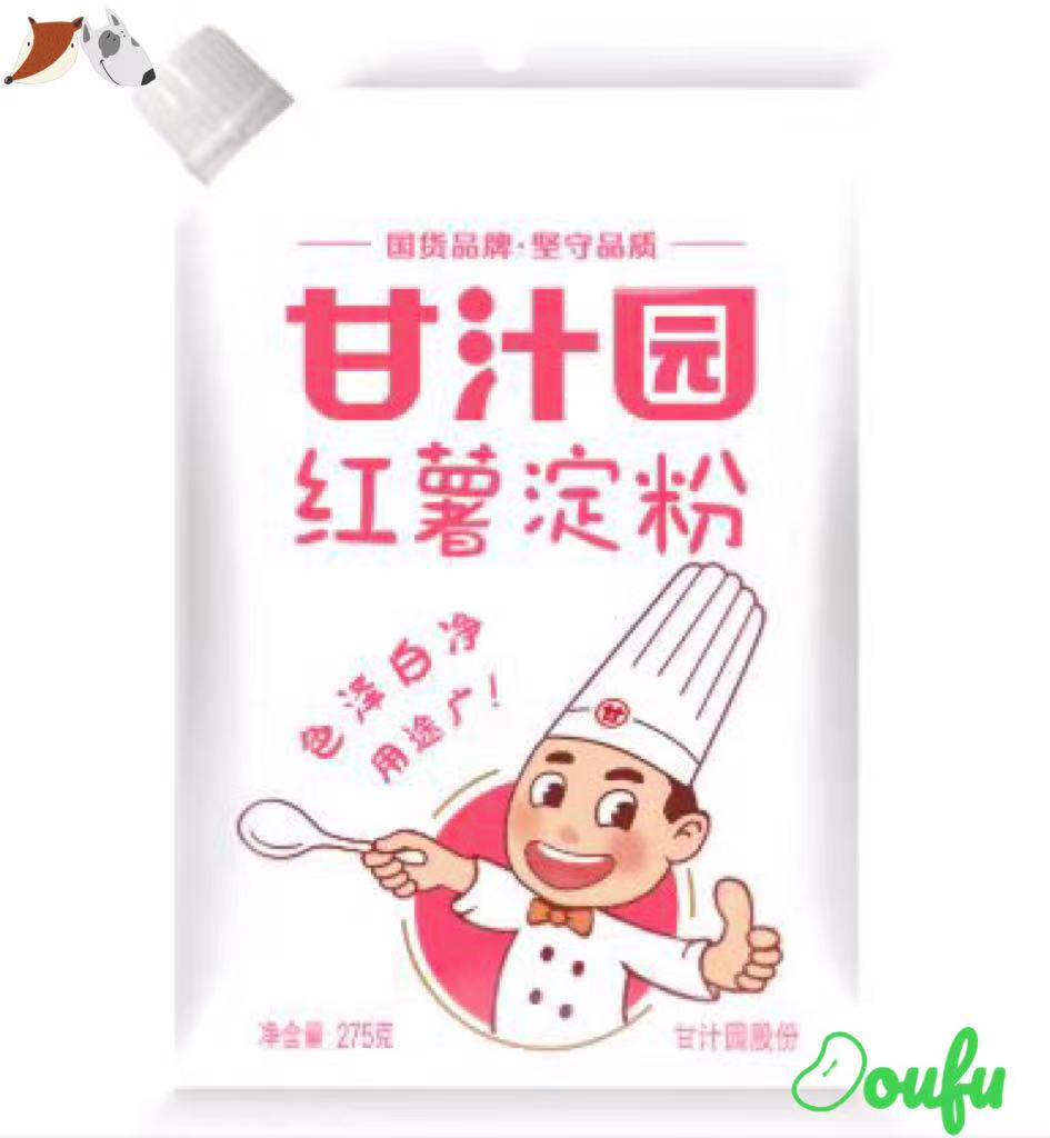 GZY Brand Sweet Potato Starch 甘汁园 红薯淀粉 275g