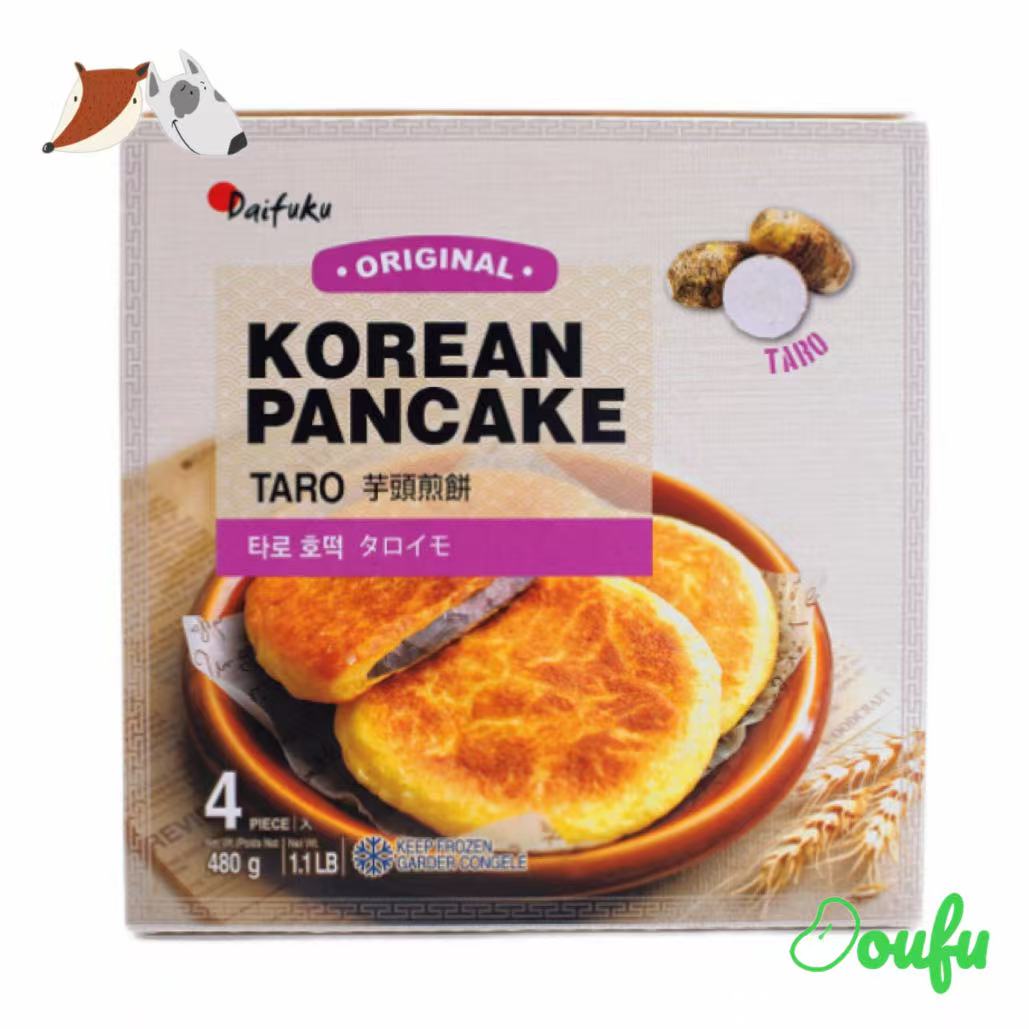 Korean Daifuku Taro Pancake 4pcs 韩国芋头煎饼 480g