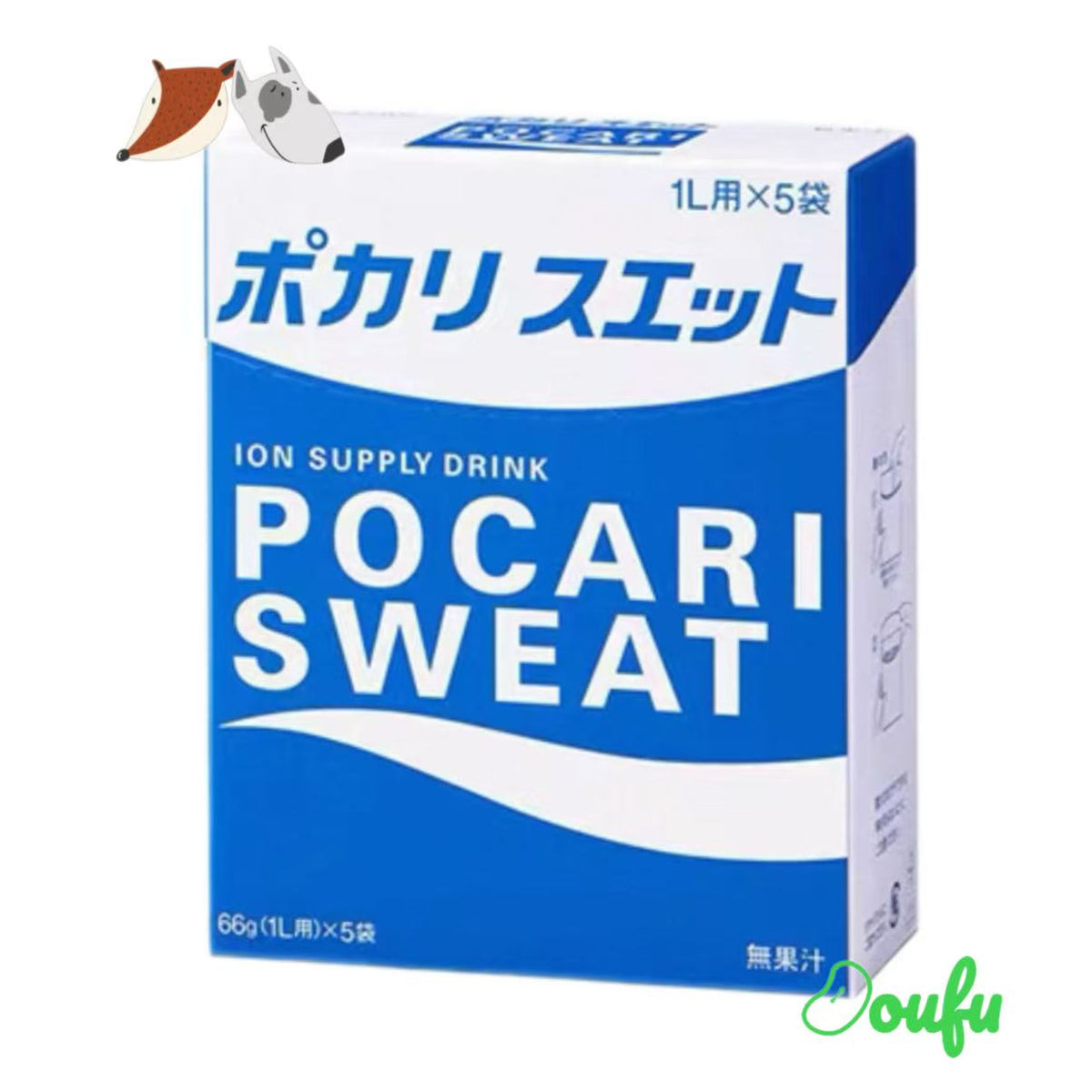 Otsuka Pharmaceutical Pocari Sweat Powder 74g*5 宝矿力水粉末 (1L稀释用) 74g*5