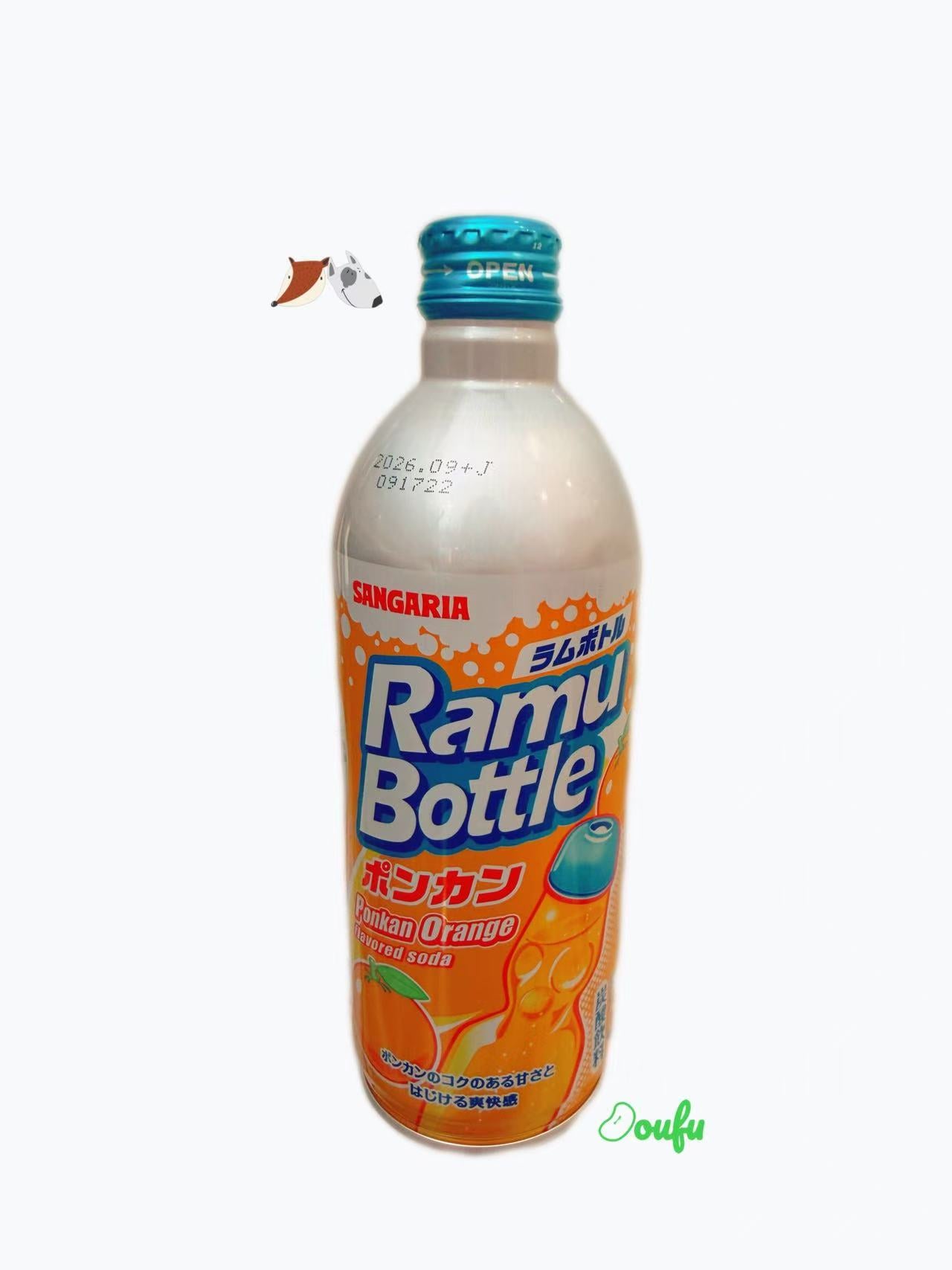 Sangaria Ponkan flv Soda 500ml三佳利柑橘味汽水500ml