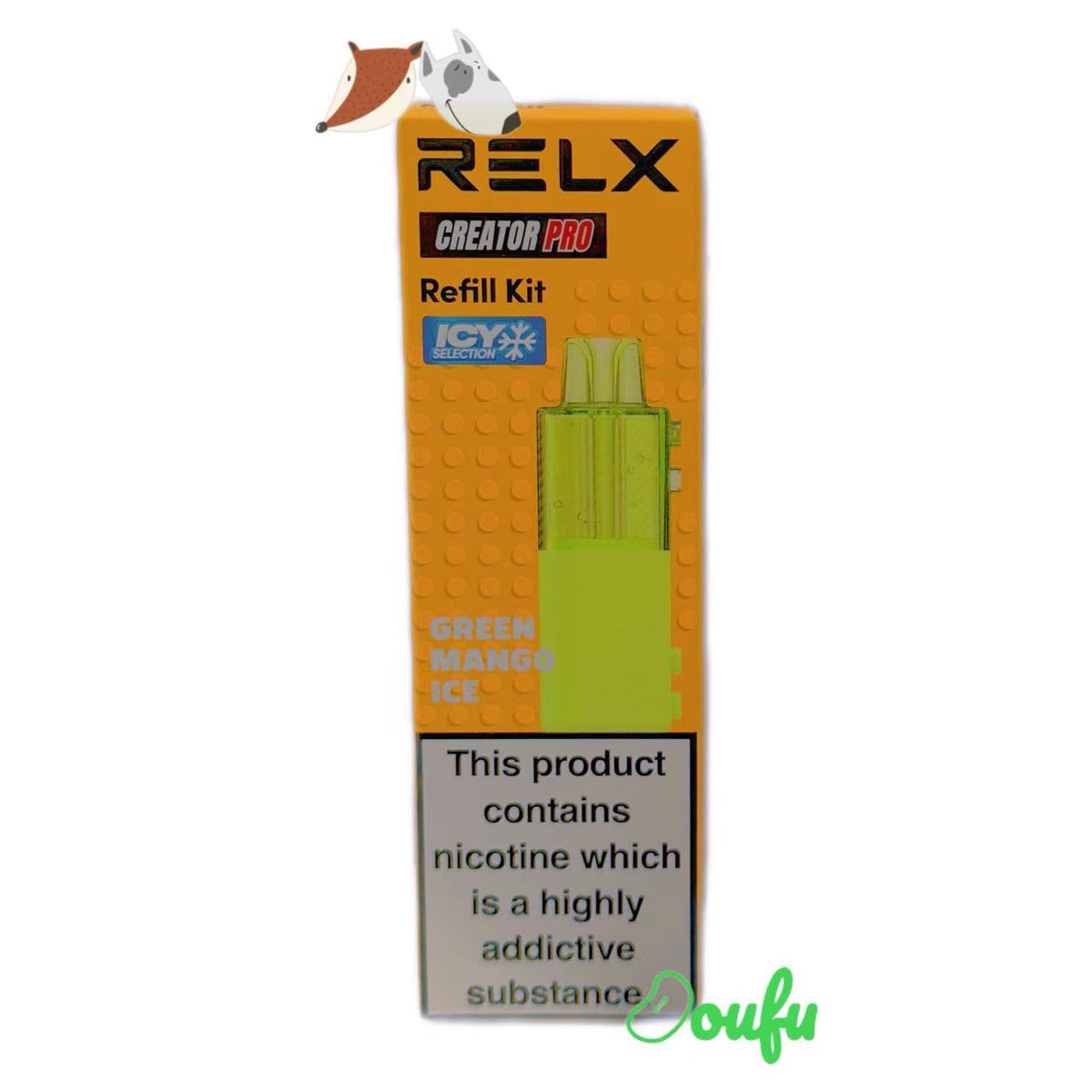 RELX Creator Pro Green Mango Ice 悦刻积木系列烟弹-青芒果冰