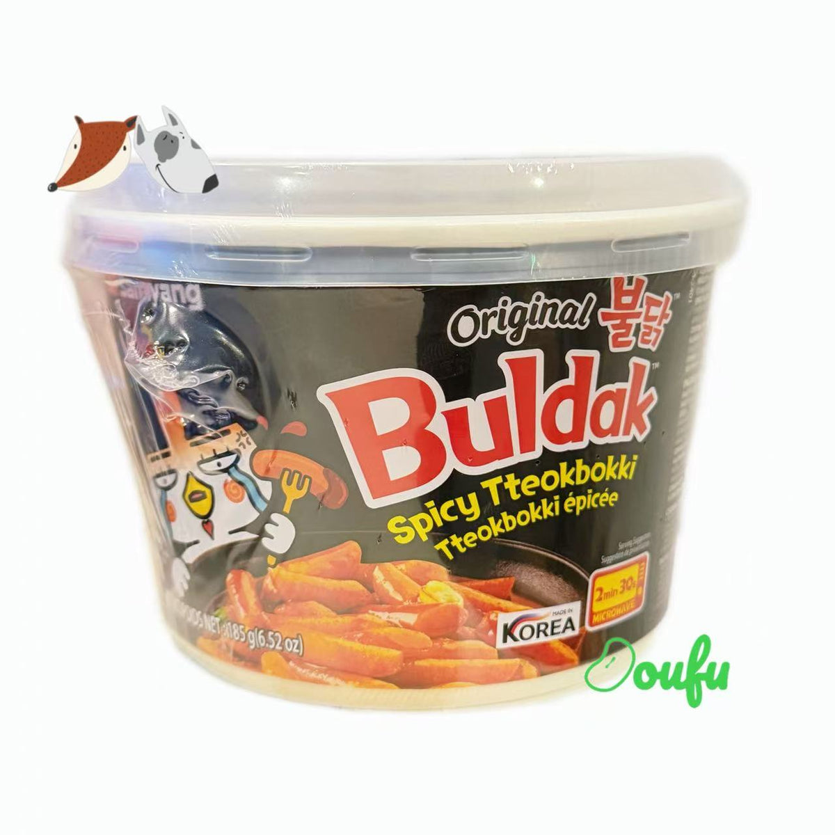 Samyang hot chic topokki 三养辣鸡味炒年糕 185g