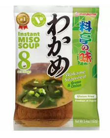 MARUKOMEMarukome Ryotei no Aji Miso Soup Wakame (Vegetarian) 8pcs 153g *NEW*