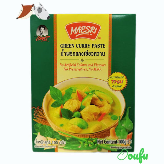 MAESRI Curry Paste Green 泰式绿咖喱酱 100g