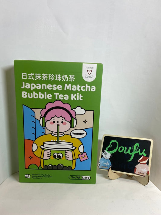 Tokimeki Bubble Tea Kit Matcha 日式抹茶珍珠奶茶 255g