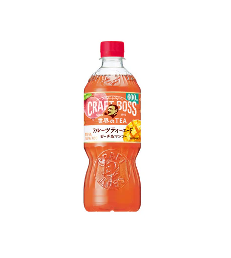 Suntory Craft Boss Fruit Tea Peach Mango三得利蜜桃芒果茶60