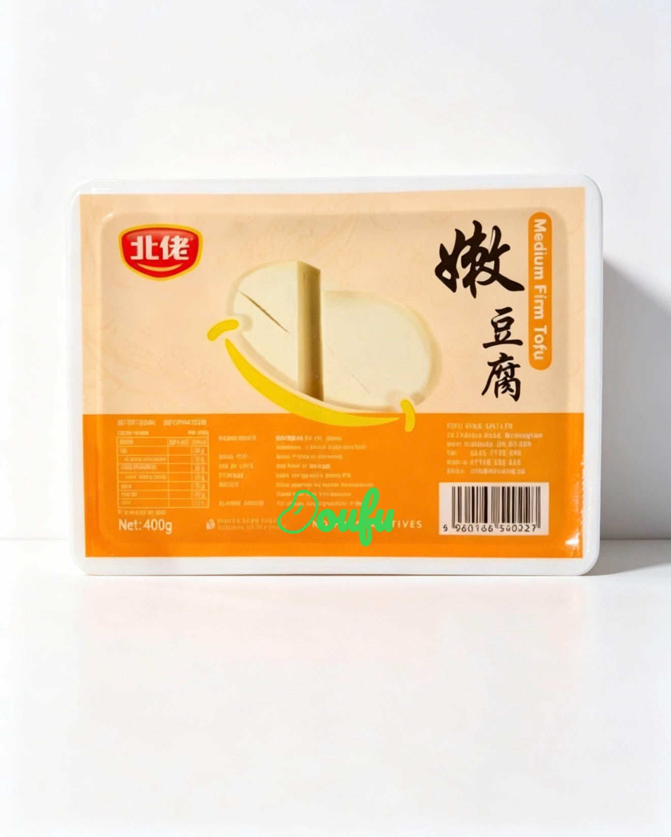 Tofu King Medium Firm Tofu 北佬嫩豆腐 400g