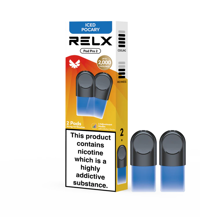 RELX Pod Pro Iced Pocary 2pcs 悦刻烟弹两颗装 宝矿力味