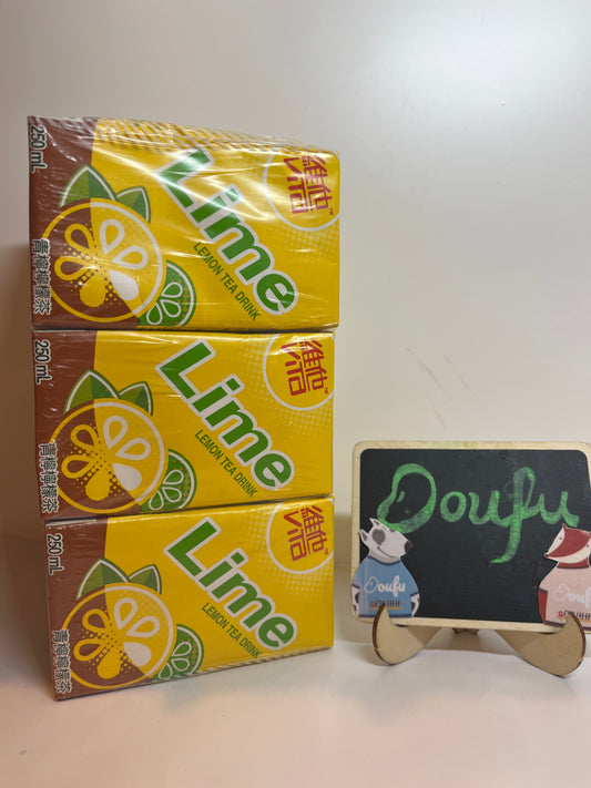 Vitasoy Lime Tea维他青柠柠檬茶6盒装250ml x6