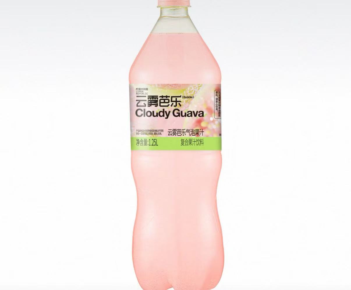 Cloudy Guava Sparkling  Juice 云雾芭乐气泡果汁 470ml