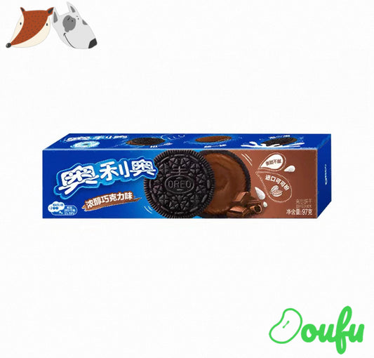 OREO Sandwich Biscuit Chocolate Flavour 奥利奥巧克力夹心饼干97g